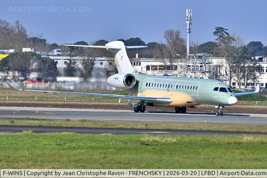 F-WINS, 2025 Dassault FALCON 10X C/N 0001, Test....