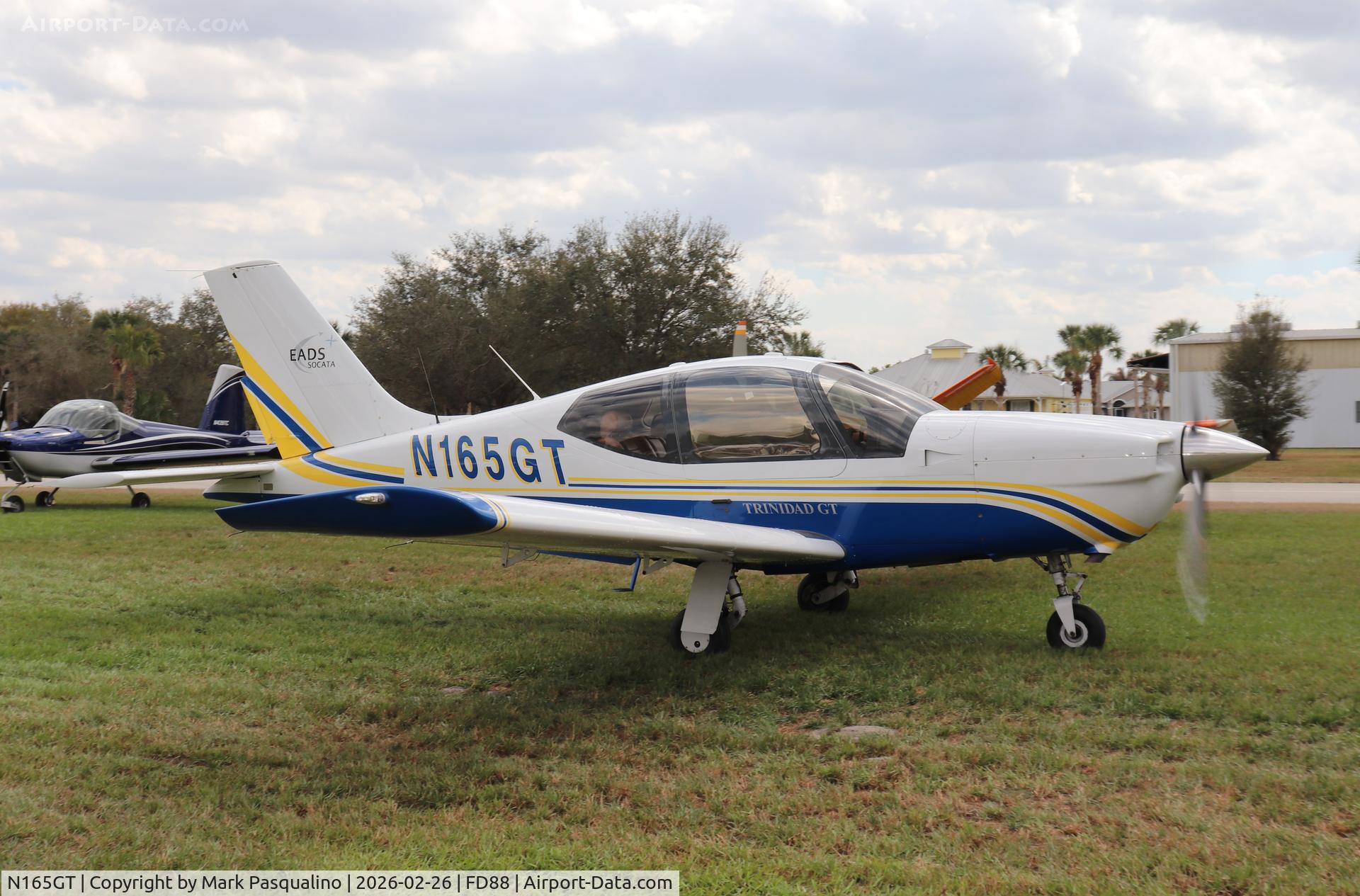 N165GT, 2001 Socata TB-20 Trinidad GT C/N 2075, Socata TB-20 Trinidad GT