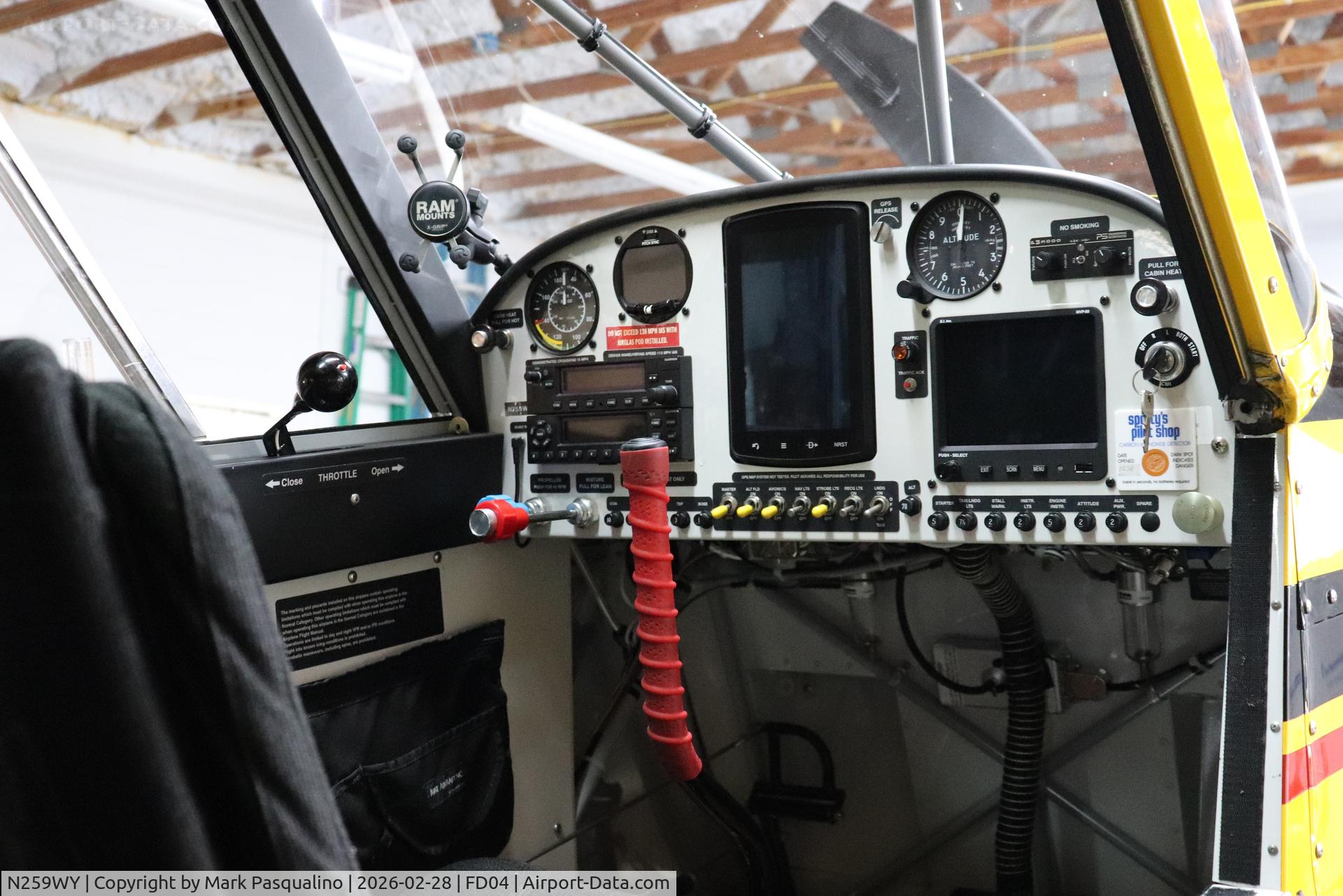 N259WY, 2016 Aviat A-1C-180 Husky C/N 3259, Aviation A-1C