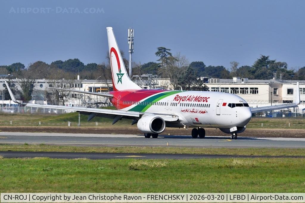 CN-ROJ, 2006 Boeing 737-85P C/N 33979, Casablanca (CMN)	Bordeaux (BOD)	AT792