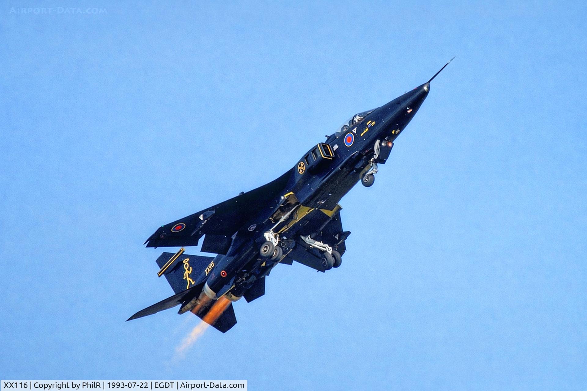 XX116, 1973 Sepecat Jaguar GR.1A C/N S.9, XX116 1973 BAC Jaguar GR3A RAF Great Warbirds Wroughton