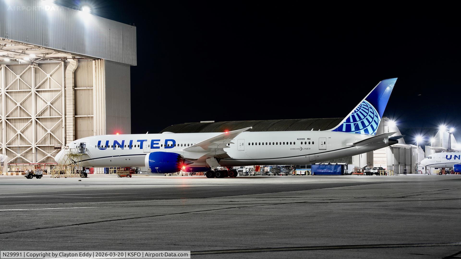 N29991, 2025 Boeing 787-9 Dreamliner Dreamliner C/N 37071, SFO 2026