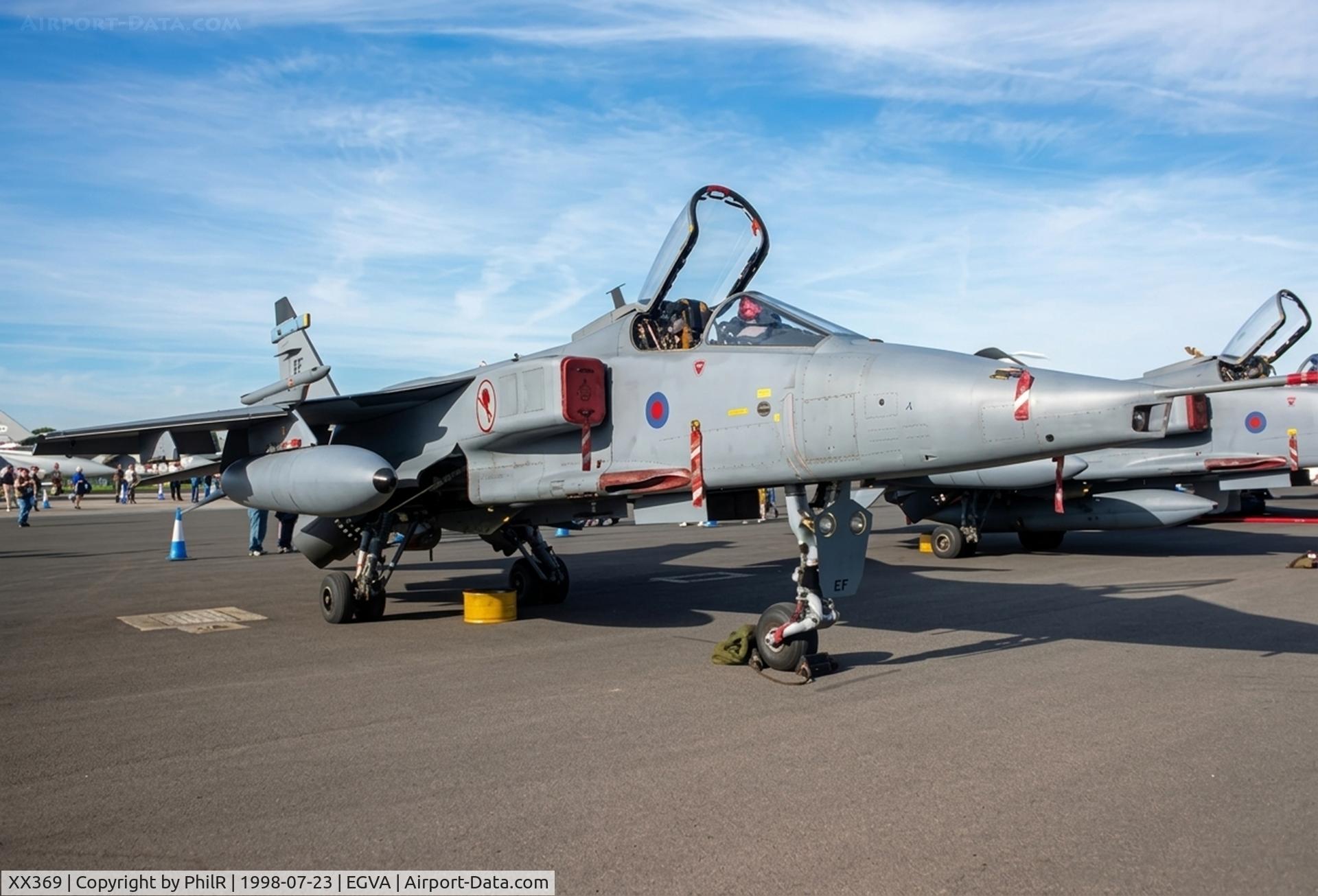 XZ360, 1976 Sepecat Jaguar GR.3A C/N S.127, XZ369 1976 BAC Jaguar GR1A RAF RIAT 
