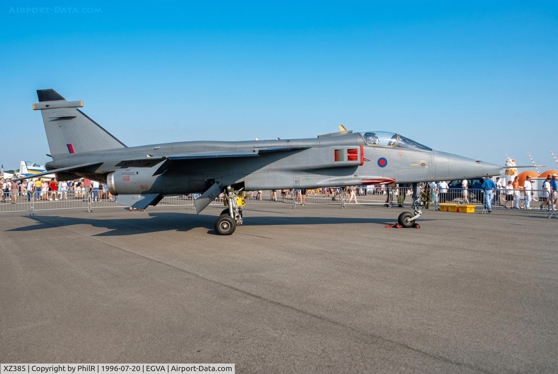 XZ385, 1977 Sepecat Jaguar GR.3A C/N S.150, XZ385 BAC Jaguar GR1A RAF IAT 