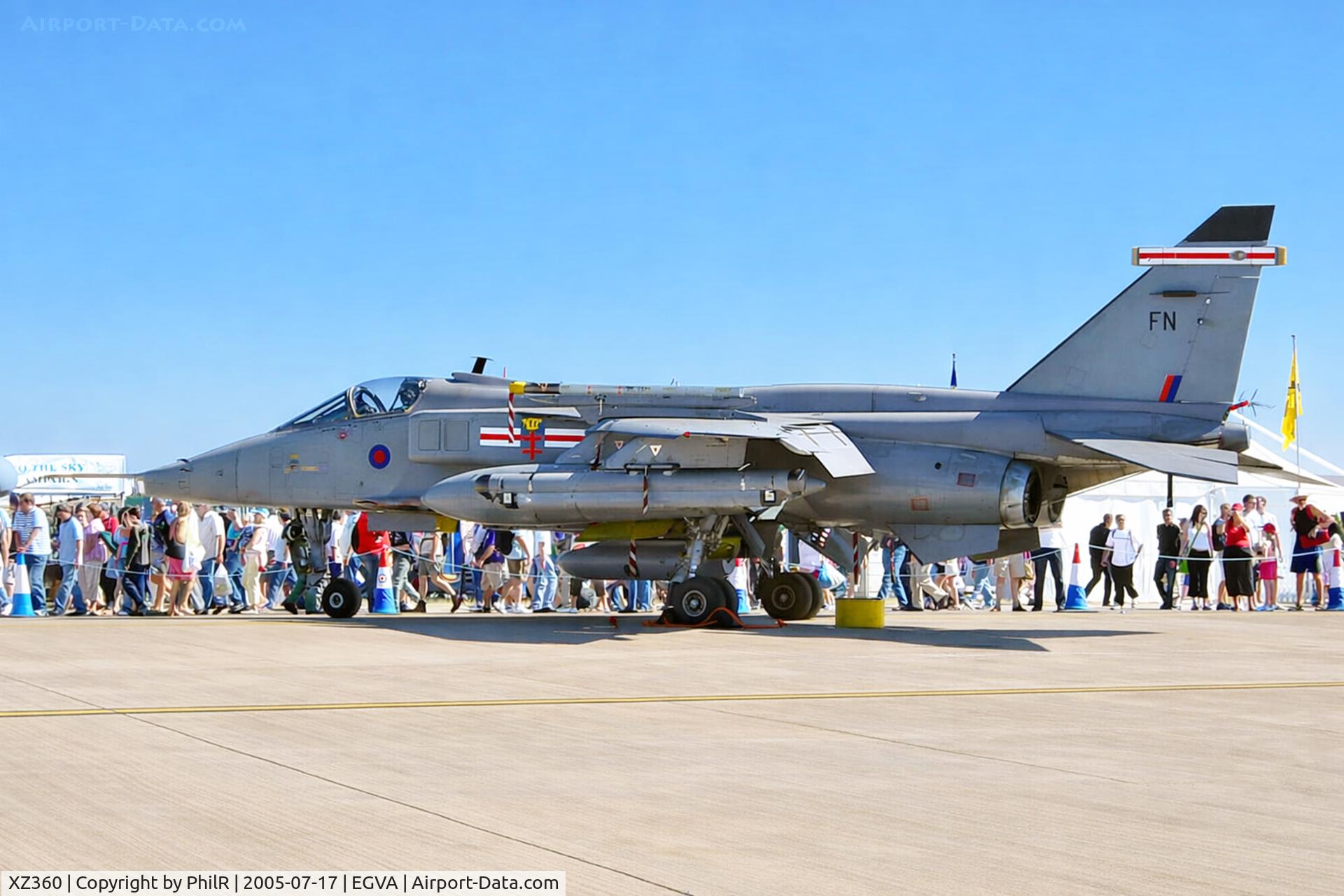 XZ360, 1976 Sepecat Jaguar GR.3A C/N S.127, XZ360 1976 BAC Jaguar GR3A RAF RIAT 
