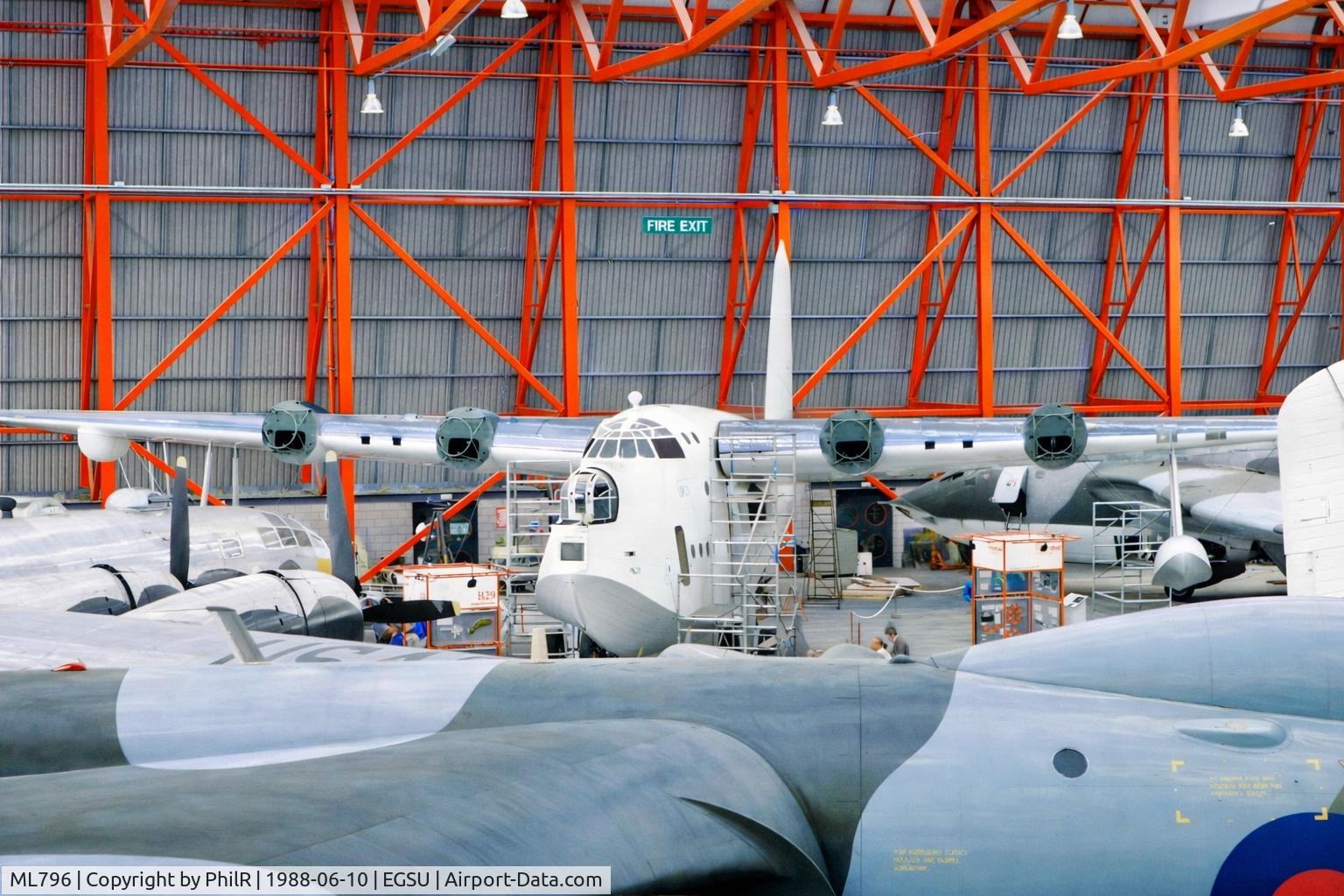 ML796, 1944 Short S.25 Sunderland Mk.V C/N SH.1071, ML796 1945 Short Sunderland MR5 RAF IWM Duxford 