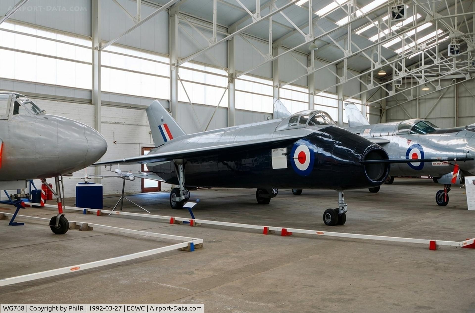 WG768, 1952 Short SB.5 C/N SH1605, WG768 1952 Short SB5 RAF Cosford