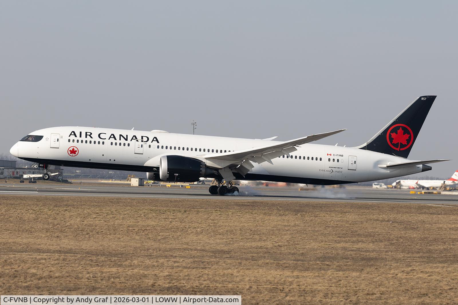 C-FVNB, 2018 Boeing 787-9 Dreamliner C/N 38359, Air Canada 787-9