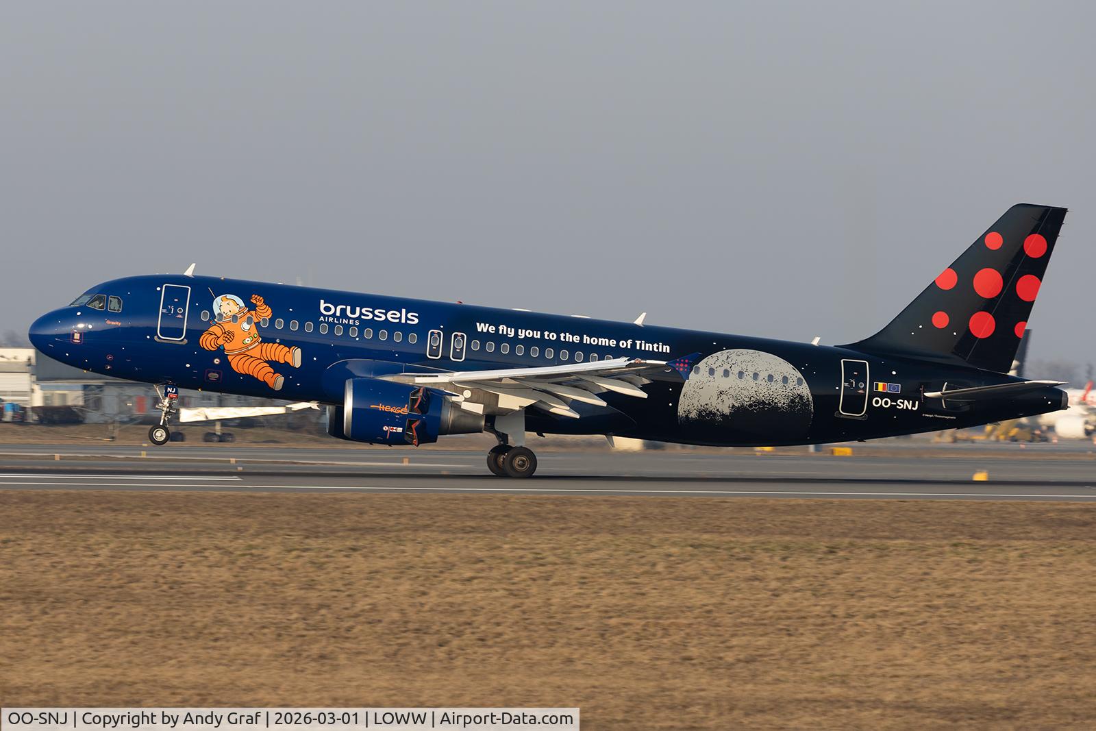 OO-SNJ, 2007 Airbus A320-214 C/N 3161, Brussel Airlines A320
