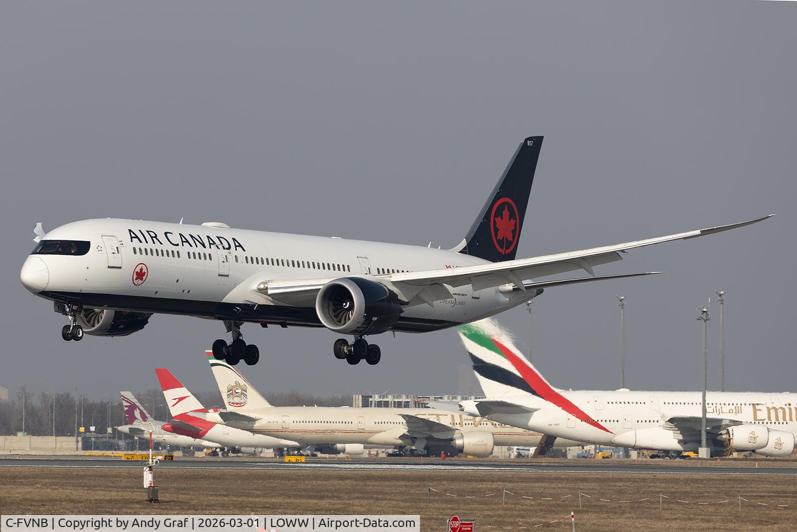 C-FVNB, 2018 Boeing 787-9 Dreamliner C/N 38359, Air Canada 787-9