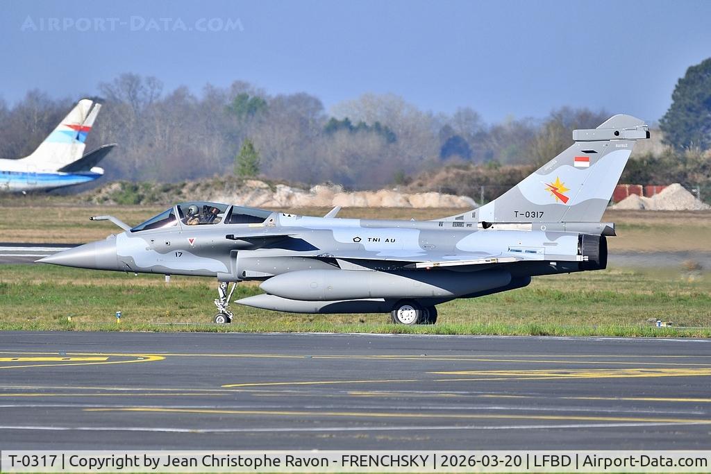 T-0317, 2025 DASSAULT AVIATION RAFALE C C/N 0317, Indonesia Air Force