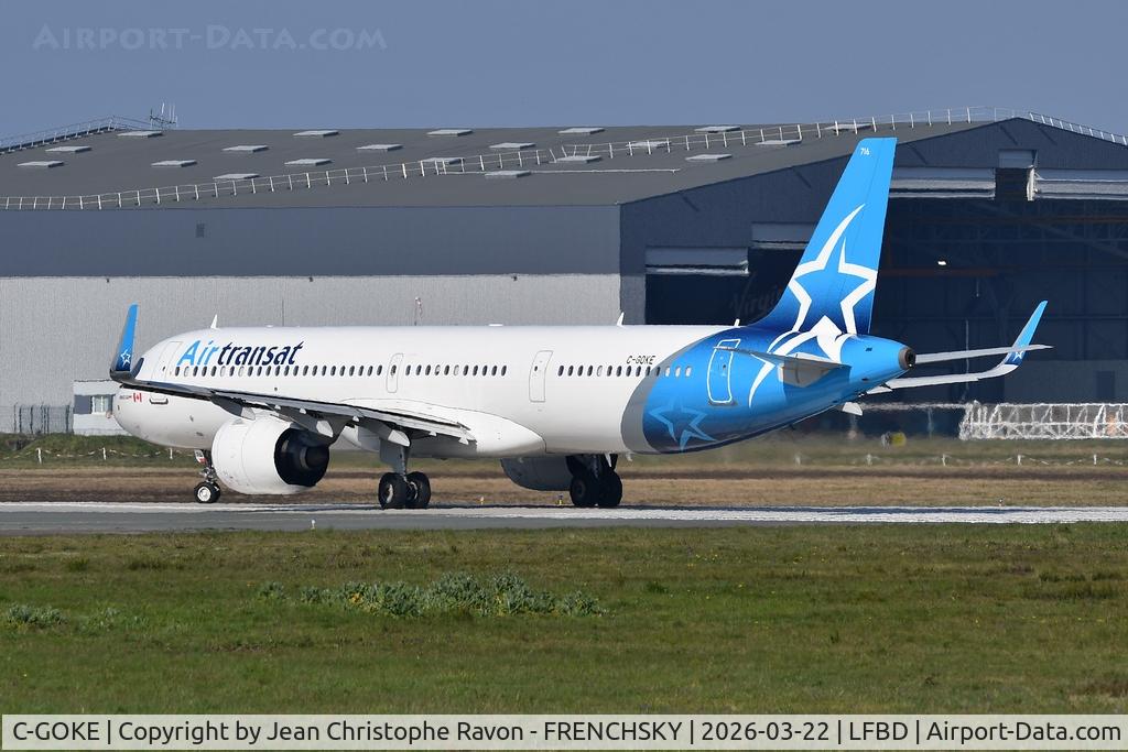 C-GOKE, 2024 Airbus A321-271NX C/N 11802, Bordeaux (BOD)	Montreal (YUL)	TS511