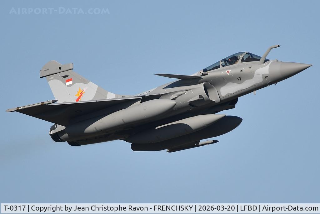 T-0317, 2025 DASSAULT AVIATION RAFALE C C/N 0317, Indonesian Air Force