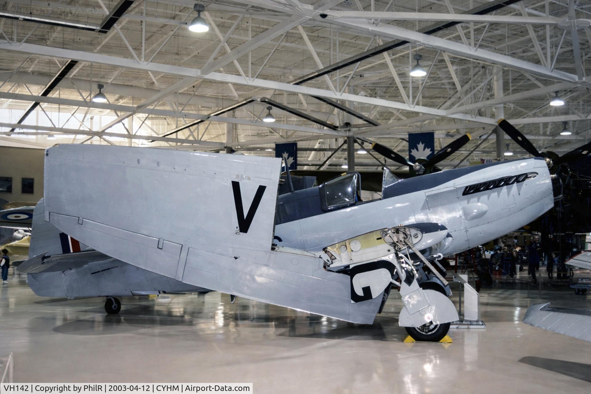 VH142, , VH142 (C-GBDG) 1951 Faiey Firefly Mk Vl RCN CWHM Hamilton
