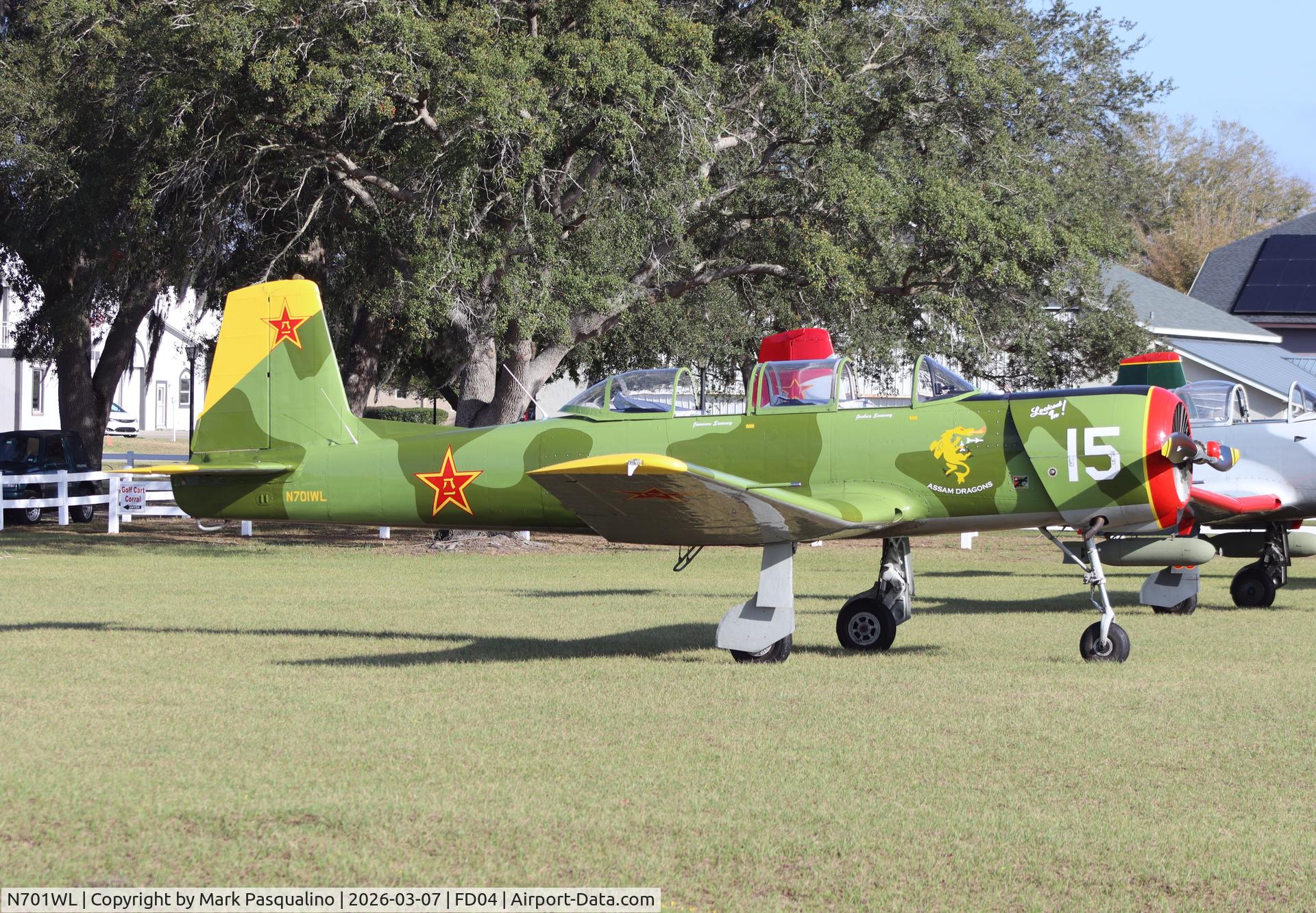N701WL, 1975 Nanchang CJ-6 C/N 3051215, Nanchang CJ-6