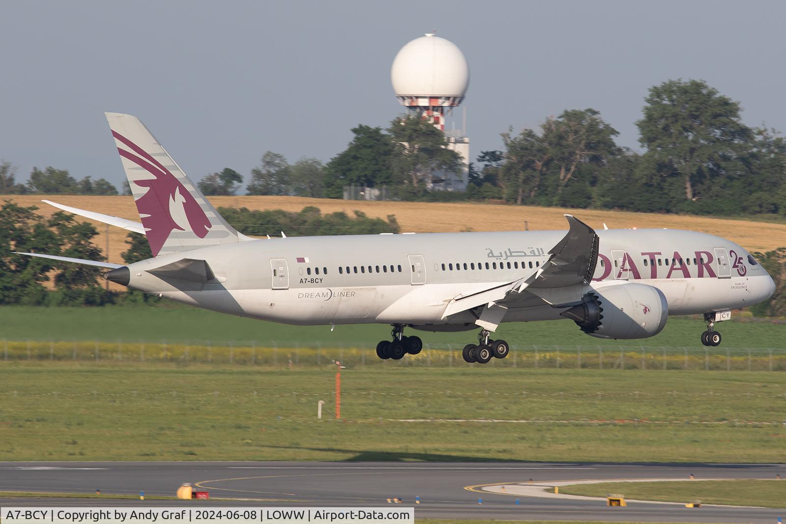 A7-BCY, 2015 Boeing 787-8 Dreamliner C/N 38343, Qatar Airways 787-8