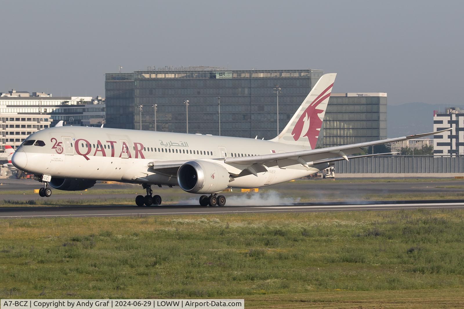 A7-BCY, 2015 Boeing 787-8 Dreamliner C/N 38343, Qatar Airways 787-8