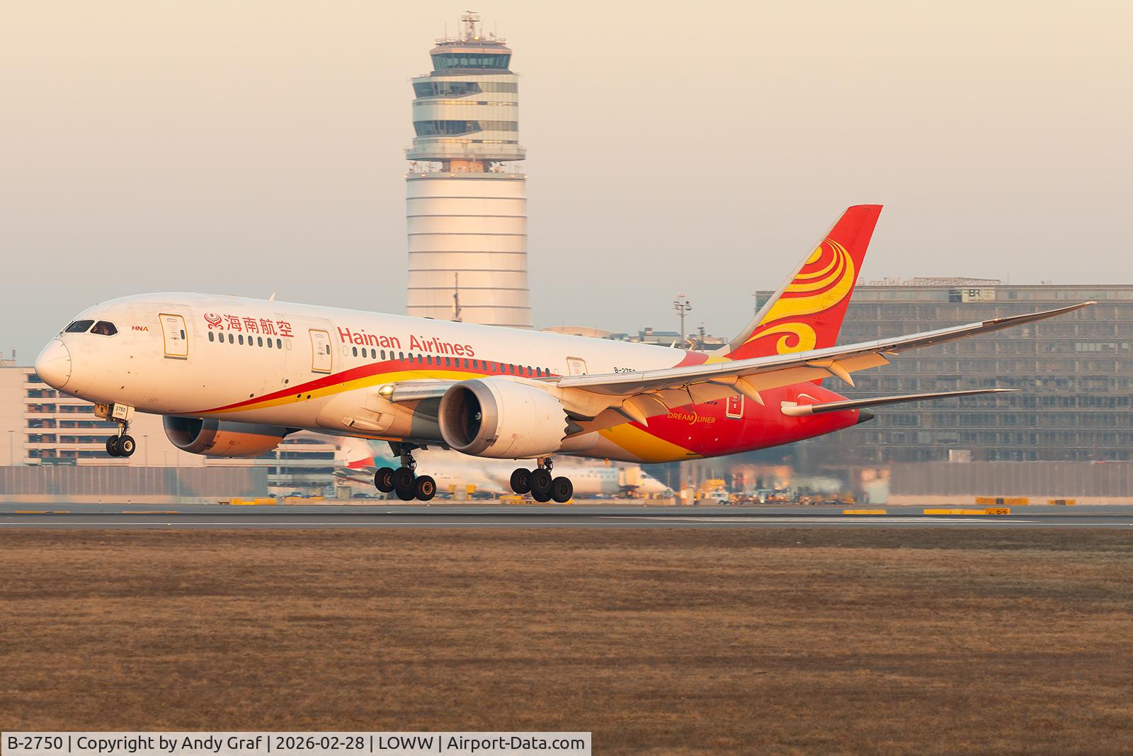 B-2750, 2014 Boeing 787-8 Dreamliner Dreamliner C/N 34942, Hainan 787-8