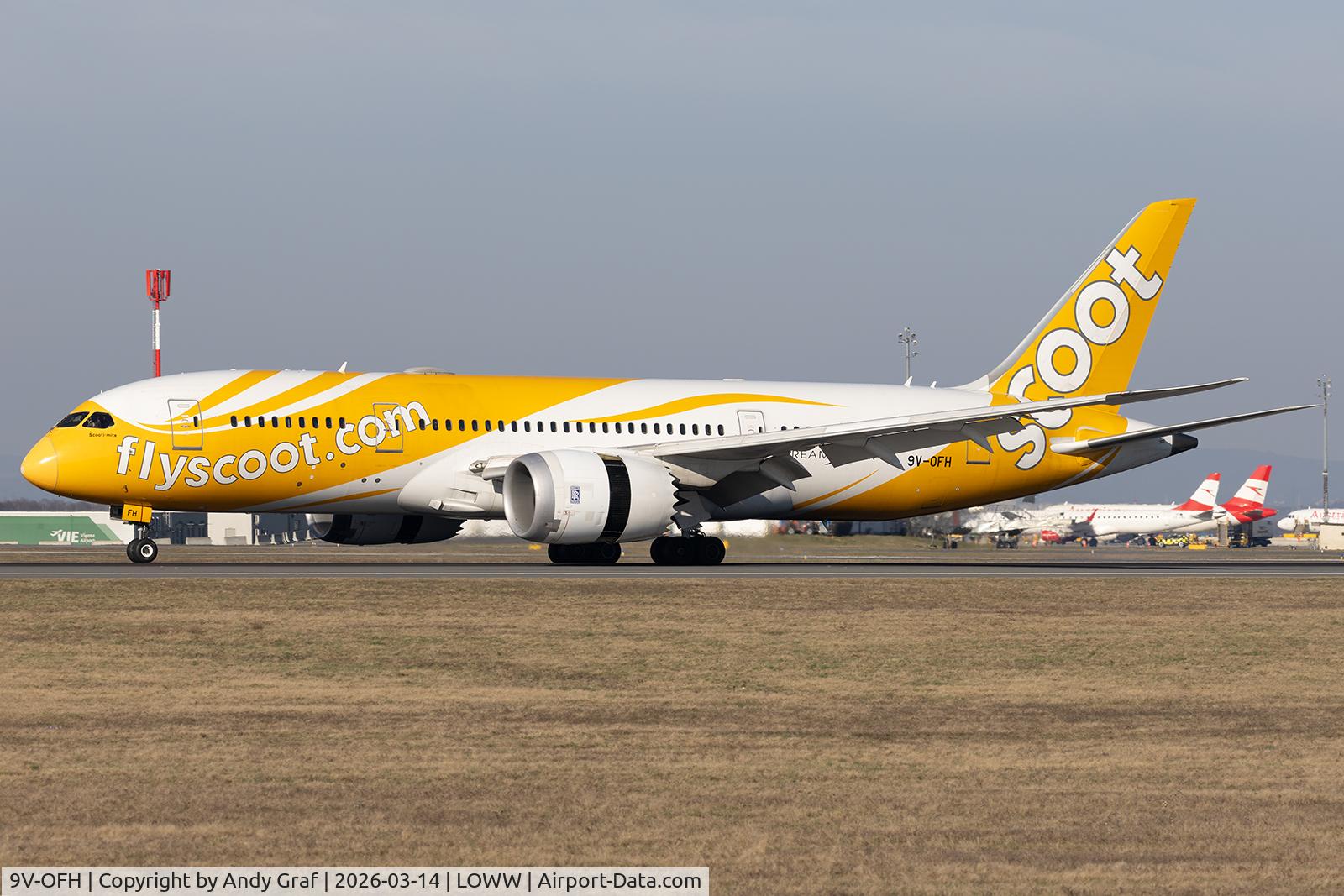9V-OFH, 2017 Boeing 787-8 Dreamliner C/N 37124, Scoot 787-8