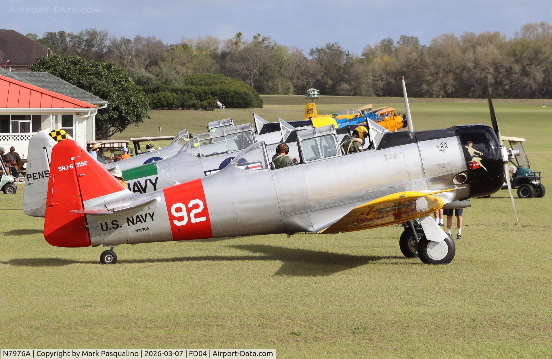 N7976A, 1959 North American AT-6F Texan C/N 121-43192, North American AT-6F