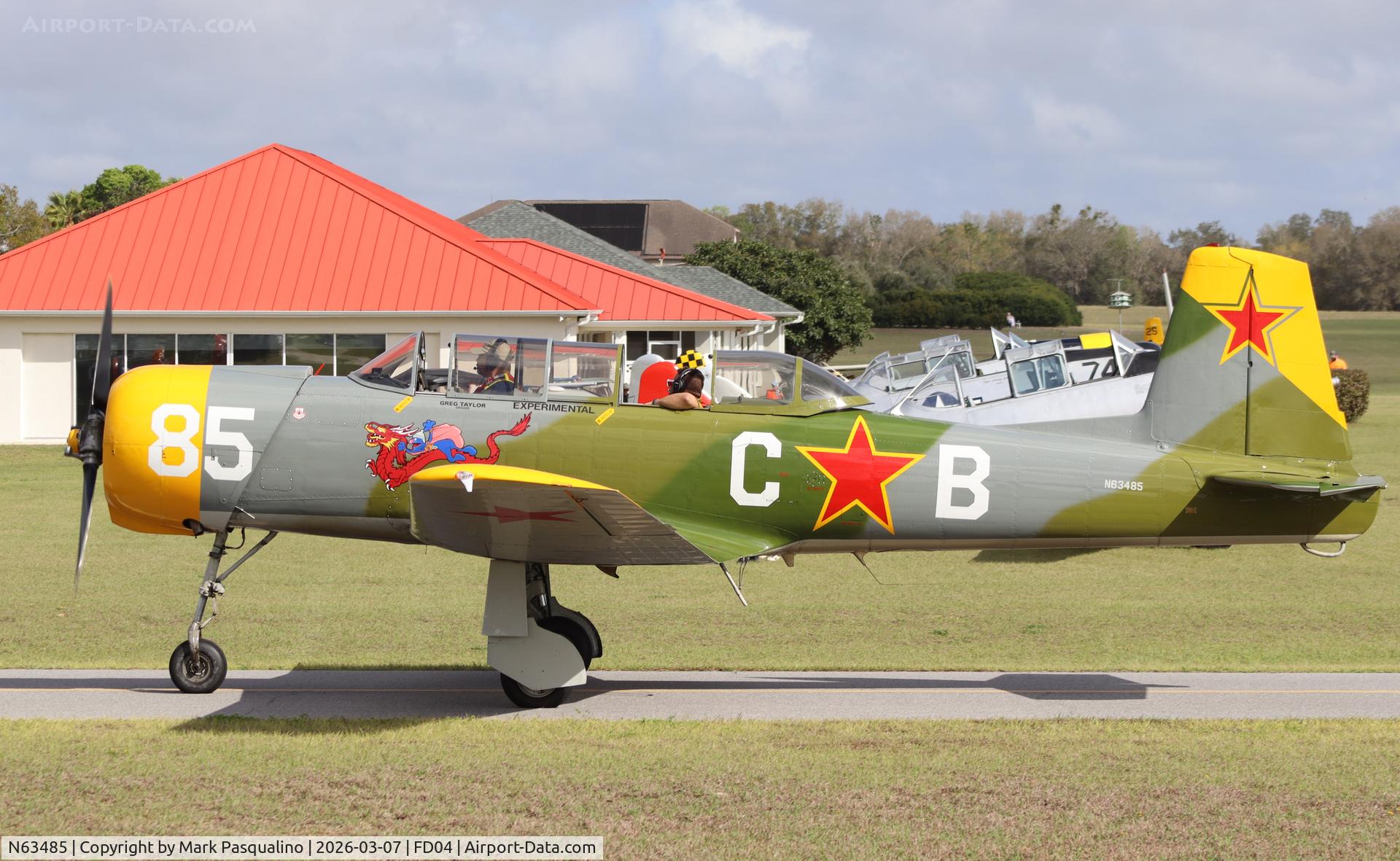 N63485, 1978 Nanchang CJ-6A C/N 3832011, Nanchang CJ-6A