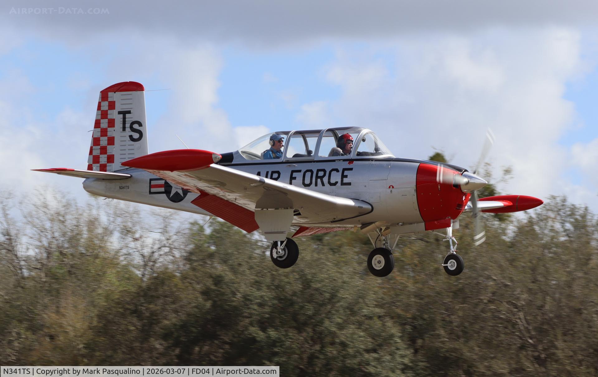 N341TS, 1955 Beech T-34A Mentor C/N G-773, Beech T-34A
