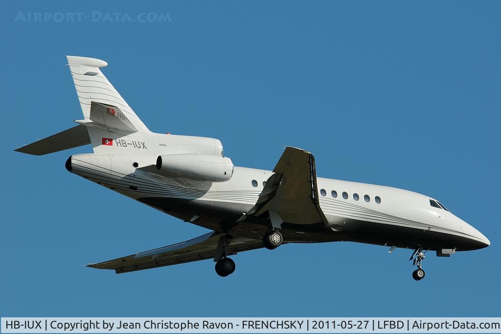 HB-IUX, 1999 Dassault Falcon 900EX C/N 54, TAG Aviation (now Kimi Aviation)
