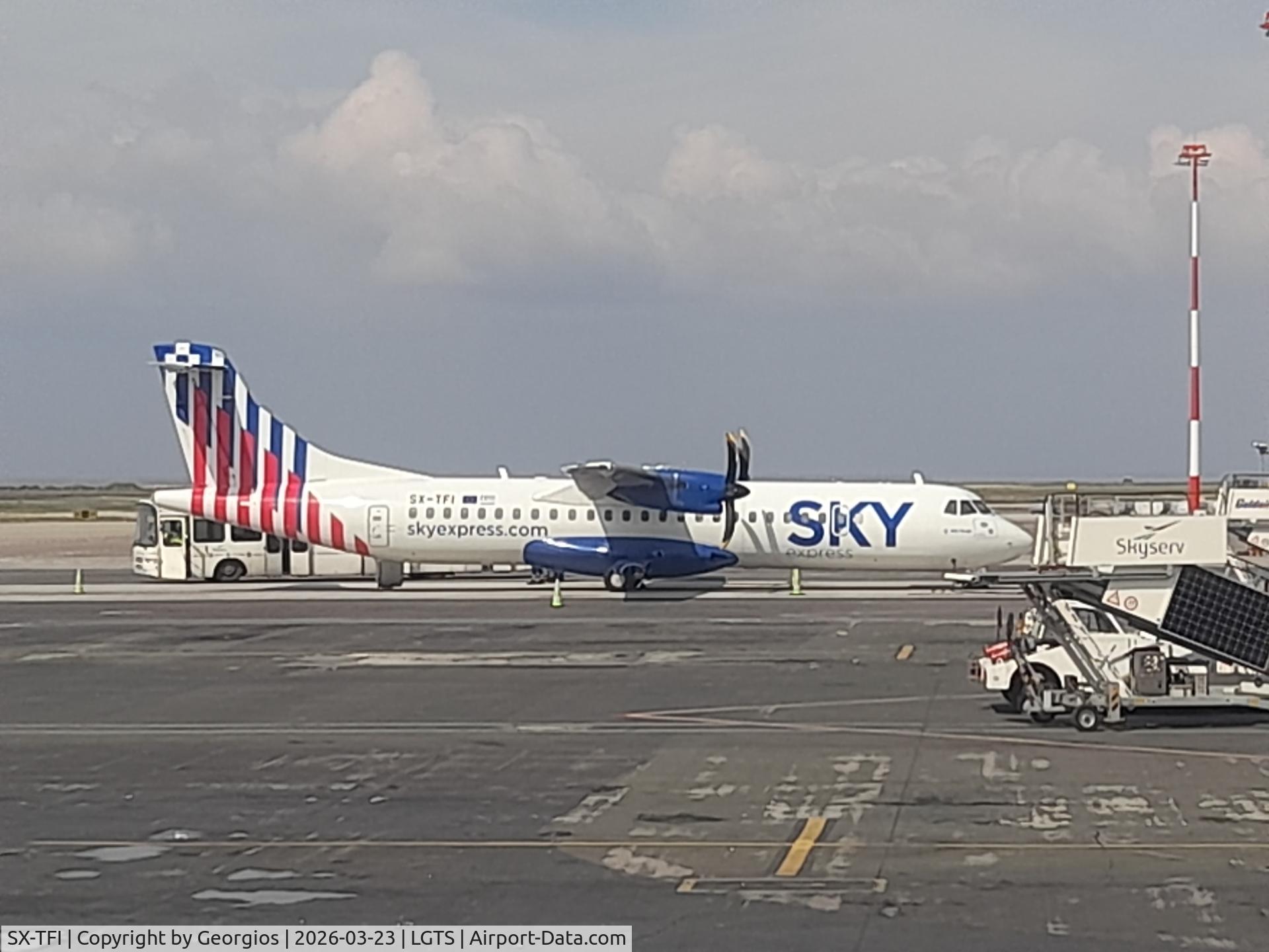 SX-TFI, 2024 ATR 72-212A (600) C/N 1689, Flight to ATH