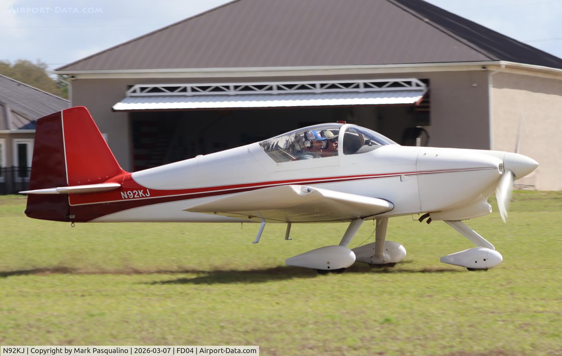 N92KJ, 1996 Vans RV-6A C/N 21721, Vans RV-6A
