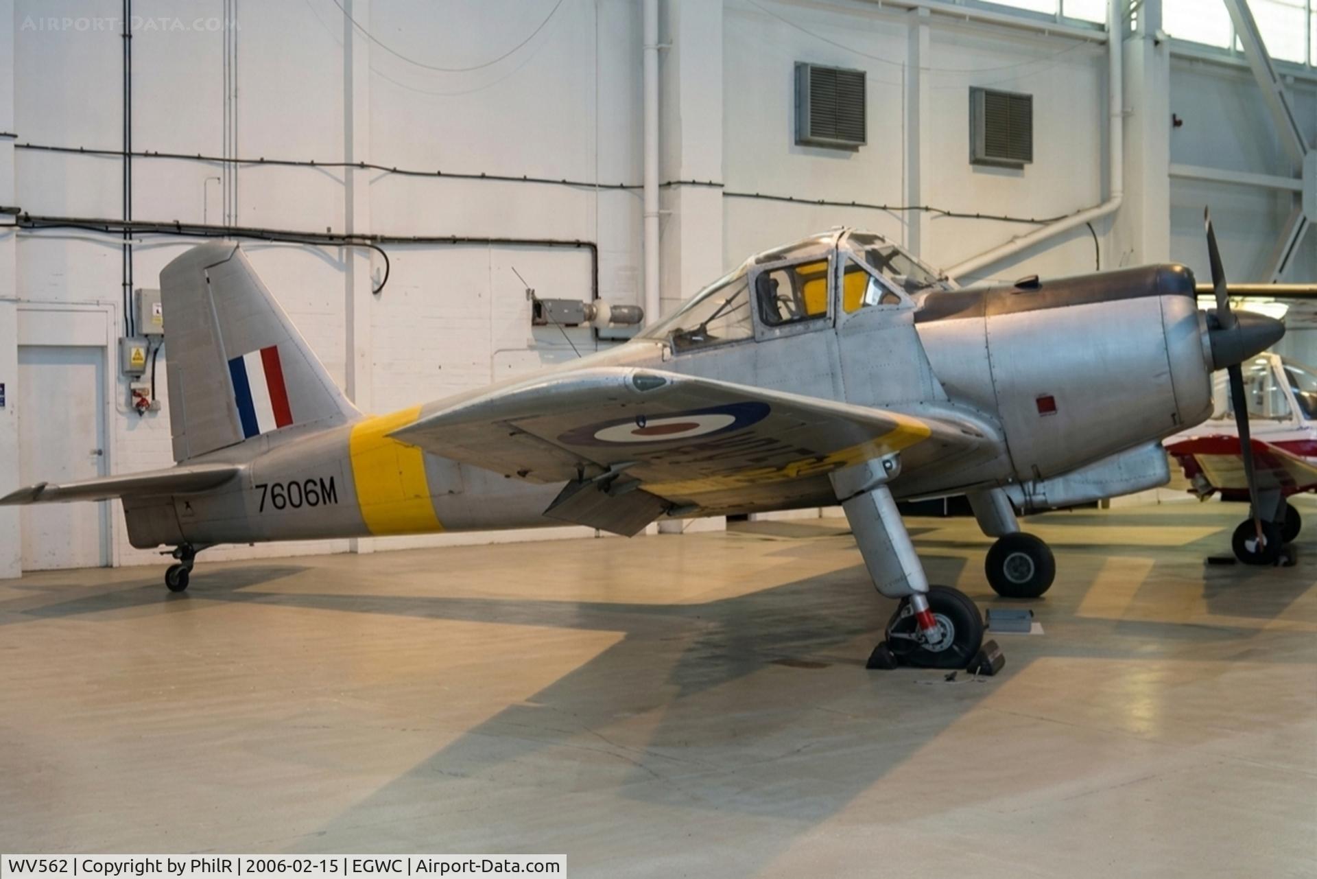 WV562, Percival P-56 Provost T.1 C/N PAC/56/108, WV562 1954 Percival Provost T1 RAF Cosford