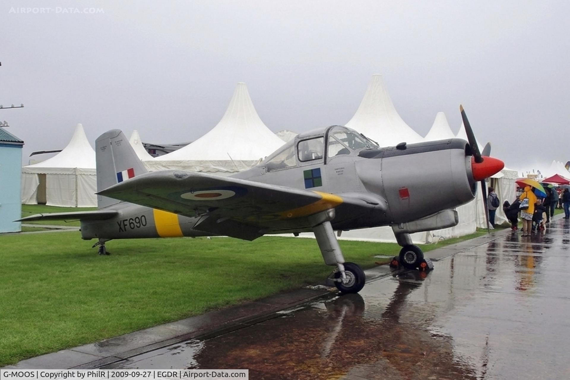 G-MOOS, 1955 Percival P-56 Provost T.1 C/N PAC/F/335, XF690 (G-BGKA, G-MOOS) 1955 Percival Provost T1 RAF RNAS Culdrose 

