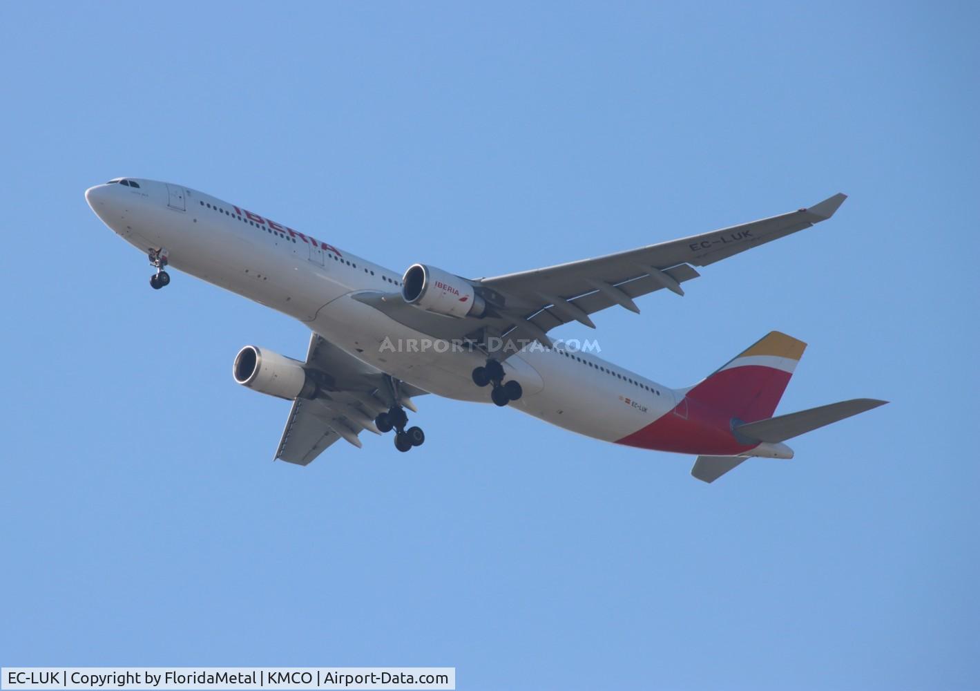 EC-LUK, 2012 Airbus A330-302 C/N 1385, IBE A333 zx mad-mco