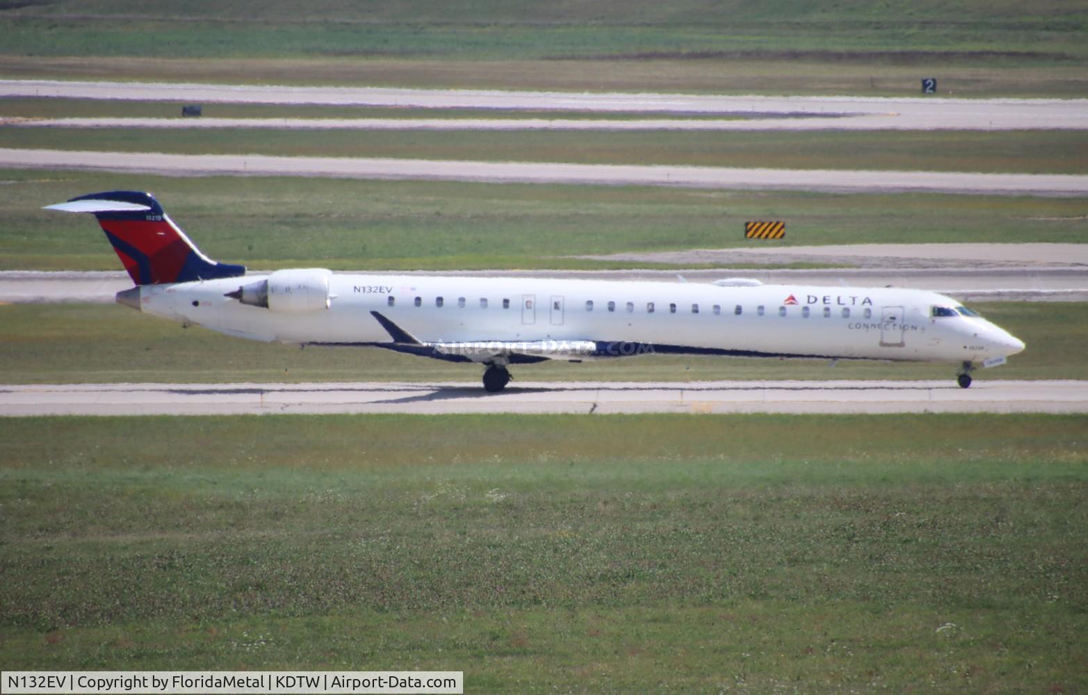 N132EV, 2008 Bombardier CRJ-900ER (CL-600-2D24) C/N 15219, EDV/DAL CRJ9 zx tys-dtw