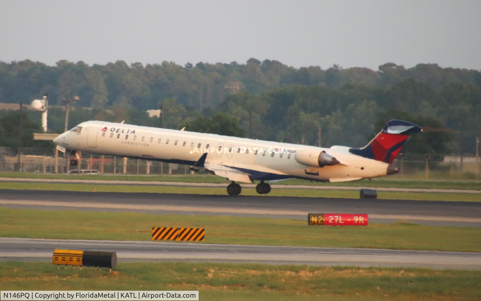 N146PQ, 2007 Bombardier CRJ-900ER (CL-600-2D24) C/N 15146, EDV/DAL CRJ9 zx mgm-atl