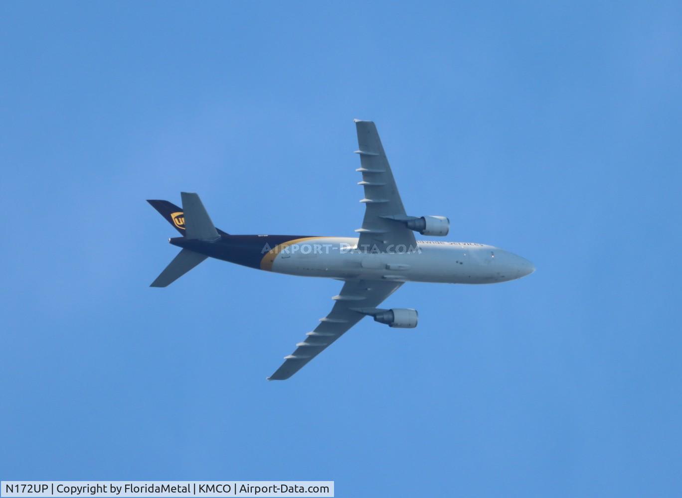 N172UP, 2006 Airbus A300F4-622R C/N 0867, UPS A300 zx mco-tpa