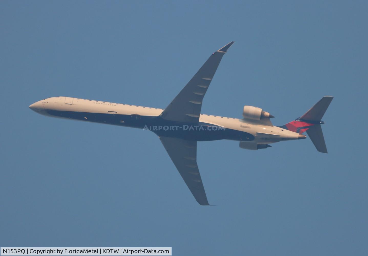 N153PQ, 2007 Bombardier CRJ-900ER (CL-600-2D24) C/N 15153, EDV/DAL CRJ9 zx bhm-dtw