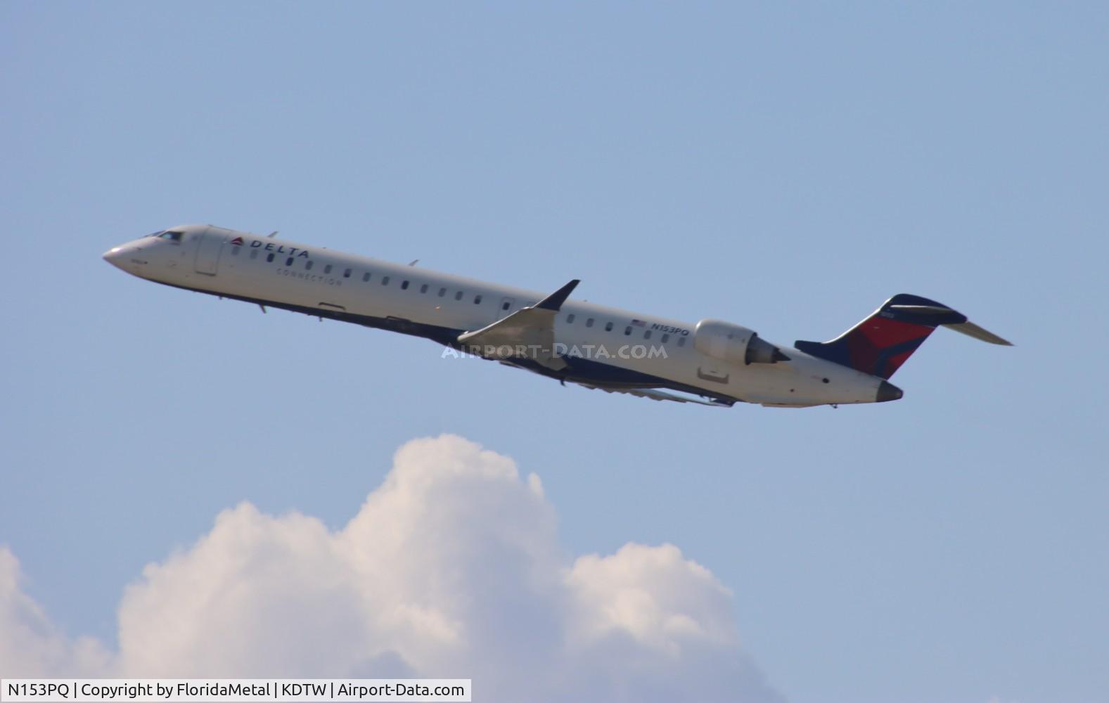 N153PQ, 2007 Bombardier CRJ-900ER (CL-600-2D24) C/N 15153, EDV/DAL CRJ9 zx dtw-msn