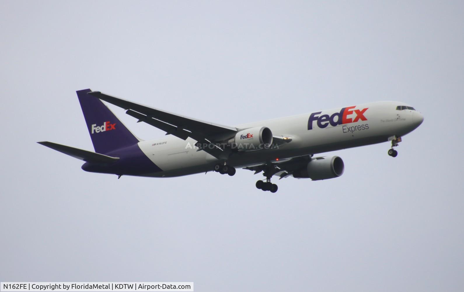 N162FE, 2018 Boeing 767-3S2F(ER) C/N 43632, FDX 767-300F zx mem-dtw