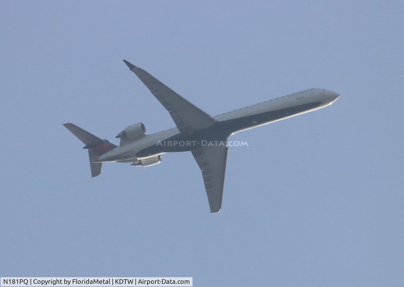 N181PQ, 2008 Bombardier CRJ-900ER (CL-600-2D24) C/N 15181, EDV/DAL CRJ9 zx cvg-dtw