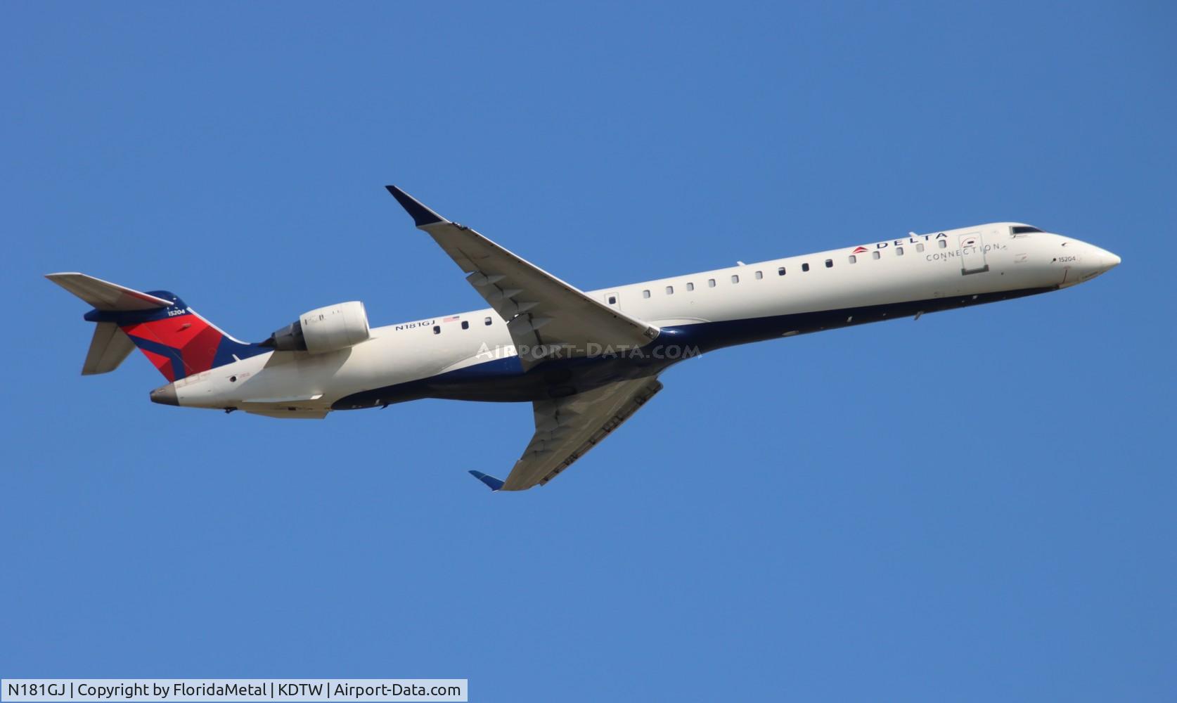 N181GJ, 2008 Bombardier CRJ-900 (CL-600-2D24) C/N 15204, EDV/DAL CRJ9 zx dtw-roc
