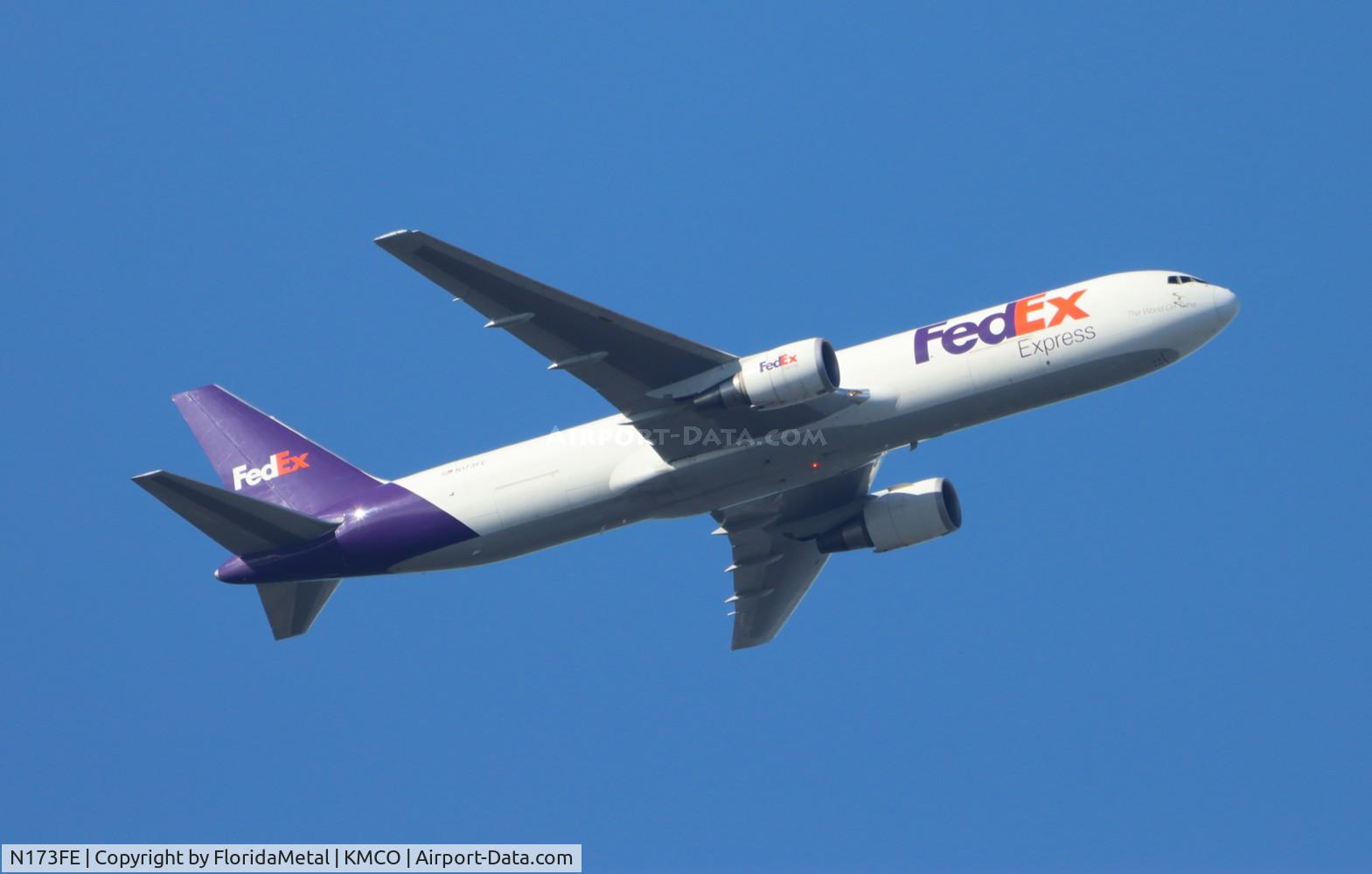 N173FE, 2019 Boeing 767-3S2F C/N 63104, FDX 767-300F zx mco-mem