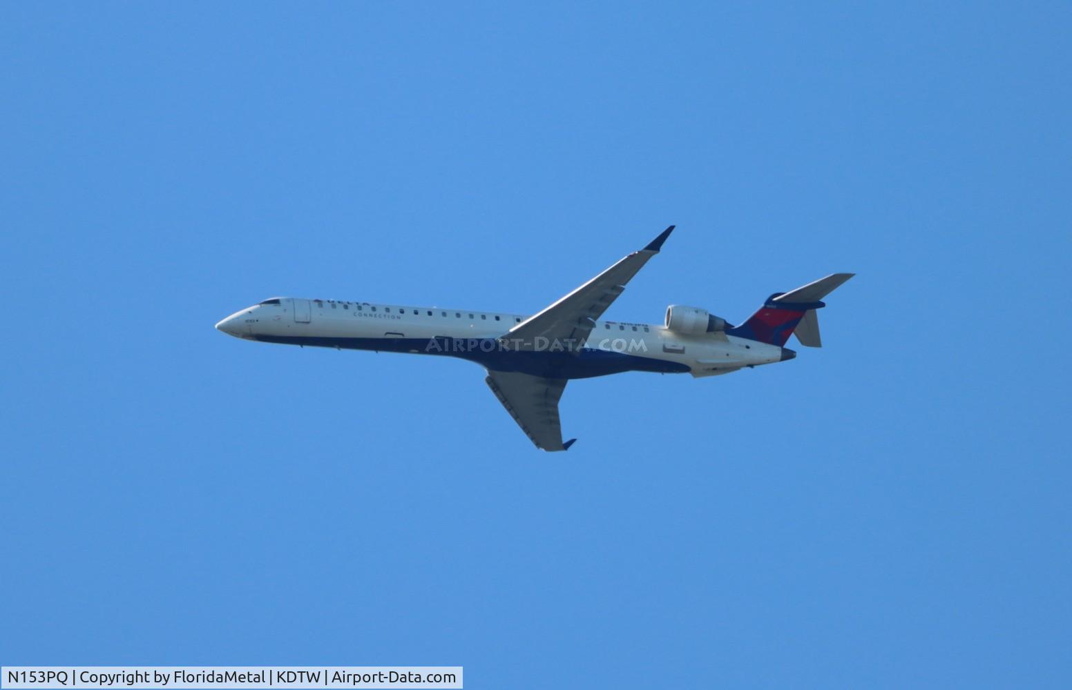 N153PQ, 2007 Bombardier CRJ-900ER (CL-600-2D24) C/N 15153, EDV/DAL CRJ9 zx hsv-dtw