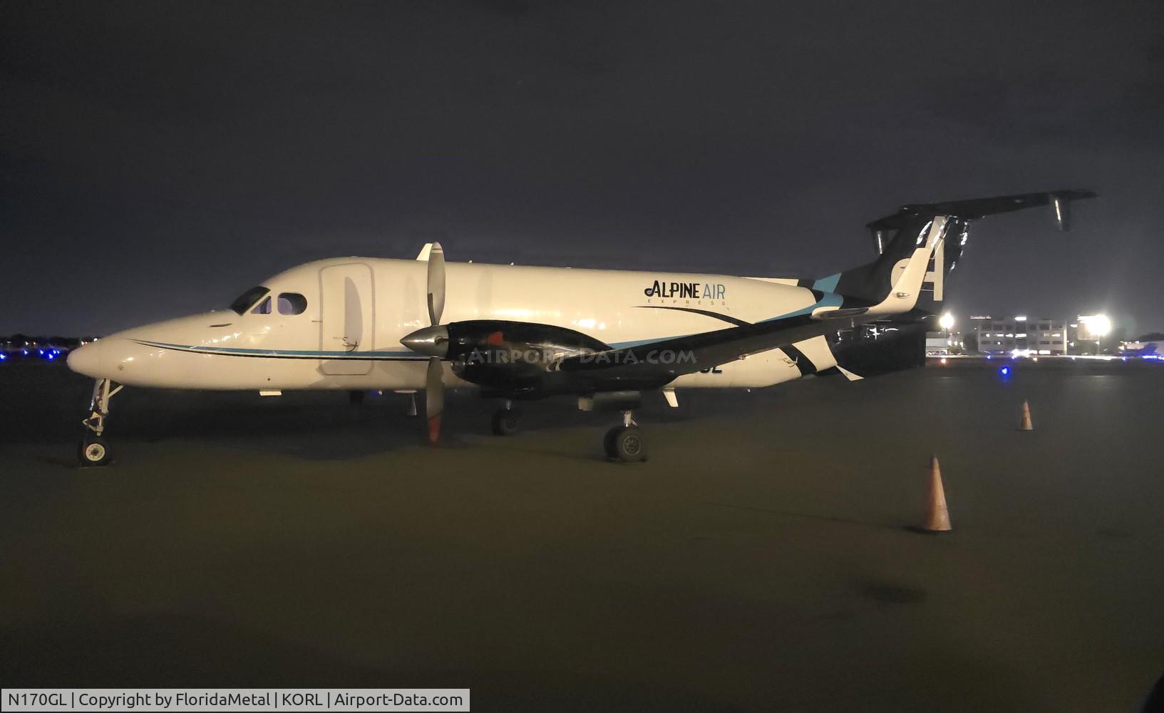 N170GL, 1995 Beech 1900D C/N UE-170, SubAir B1900C zx 