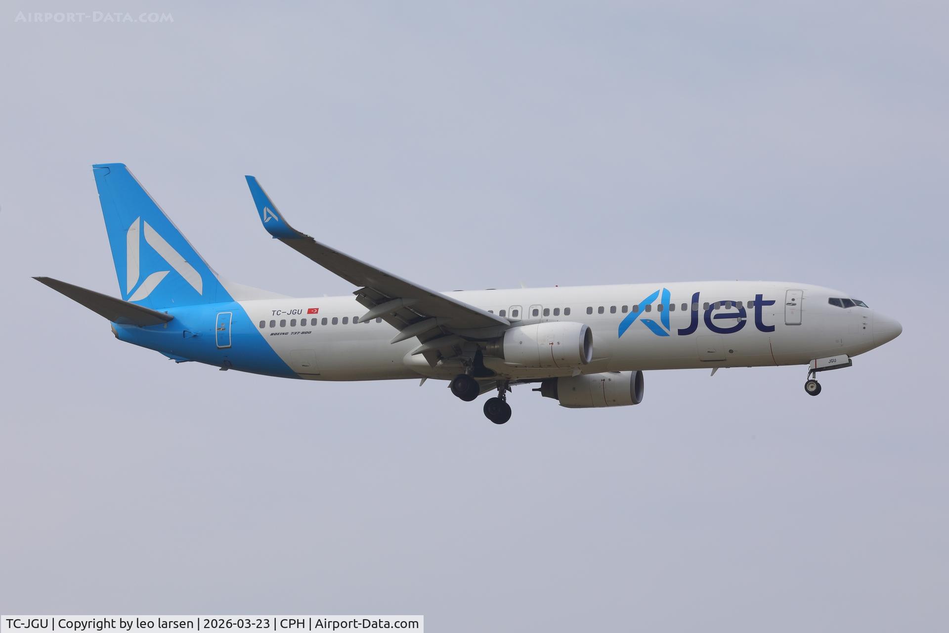 TC-JGU, 2006 Boeing 737-8F2 C/N 34418, Copenhagen 23.3.2026