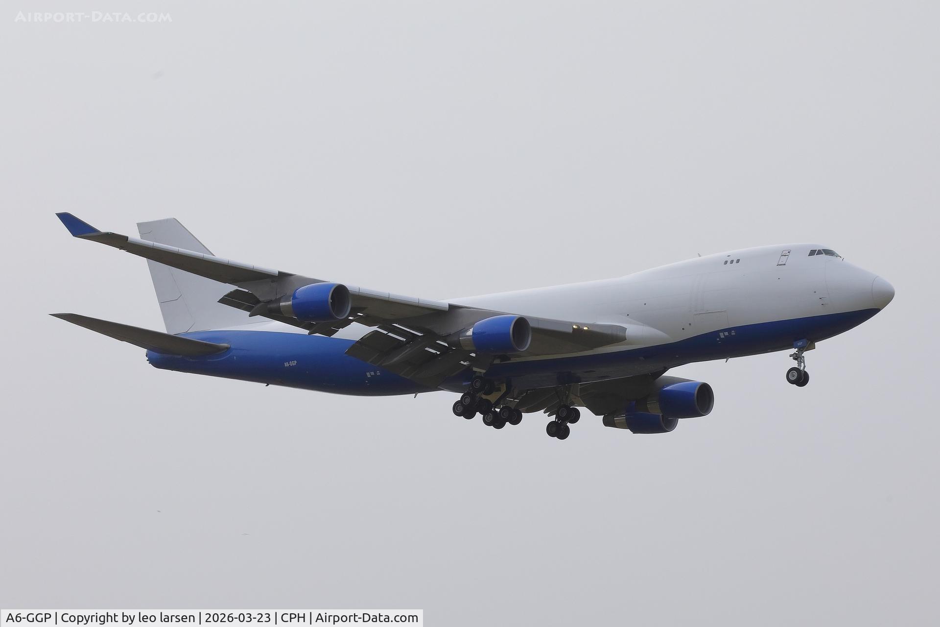 A6-GGP, 1995 Boeing 747-412F/SCD C/N 28032, Copenhagen 23.3.2026-