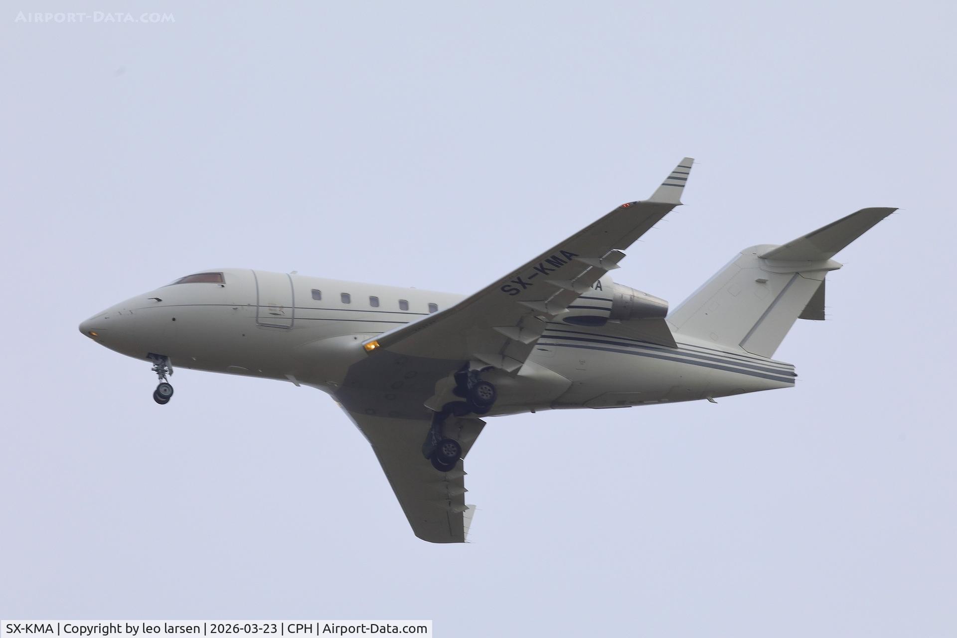 SX-KMA, 2004 Bombardier Challenger 604 (CL-600-2B16) C/N 5585, Copenhagen 23.3.2026