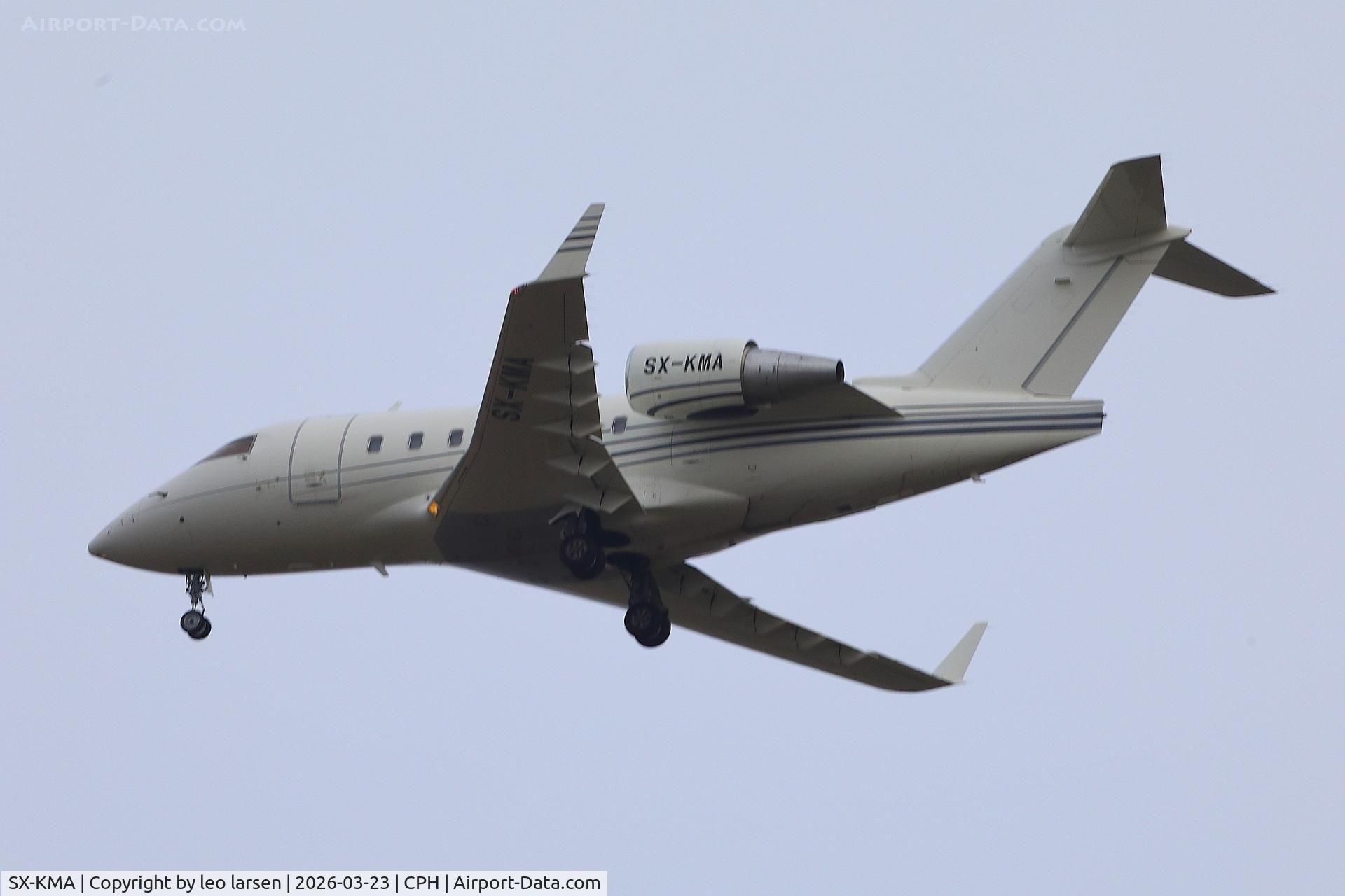 SX-KMA, 2004 Bombardier Challenger 604 (CL-600-2B16) C/N 5585, Copenhagen 23.3.2026