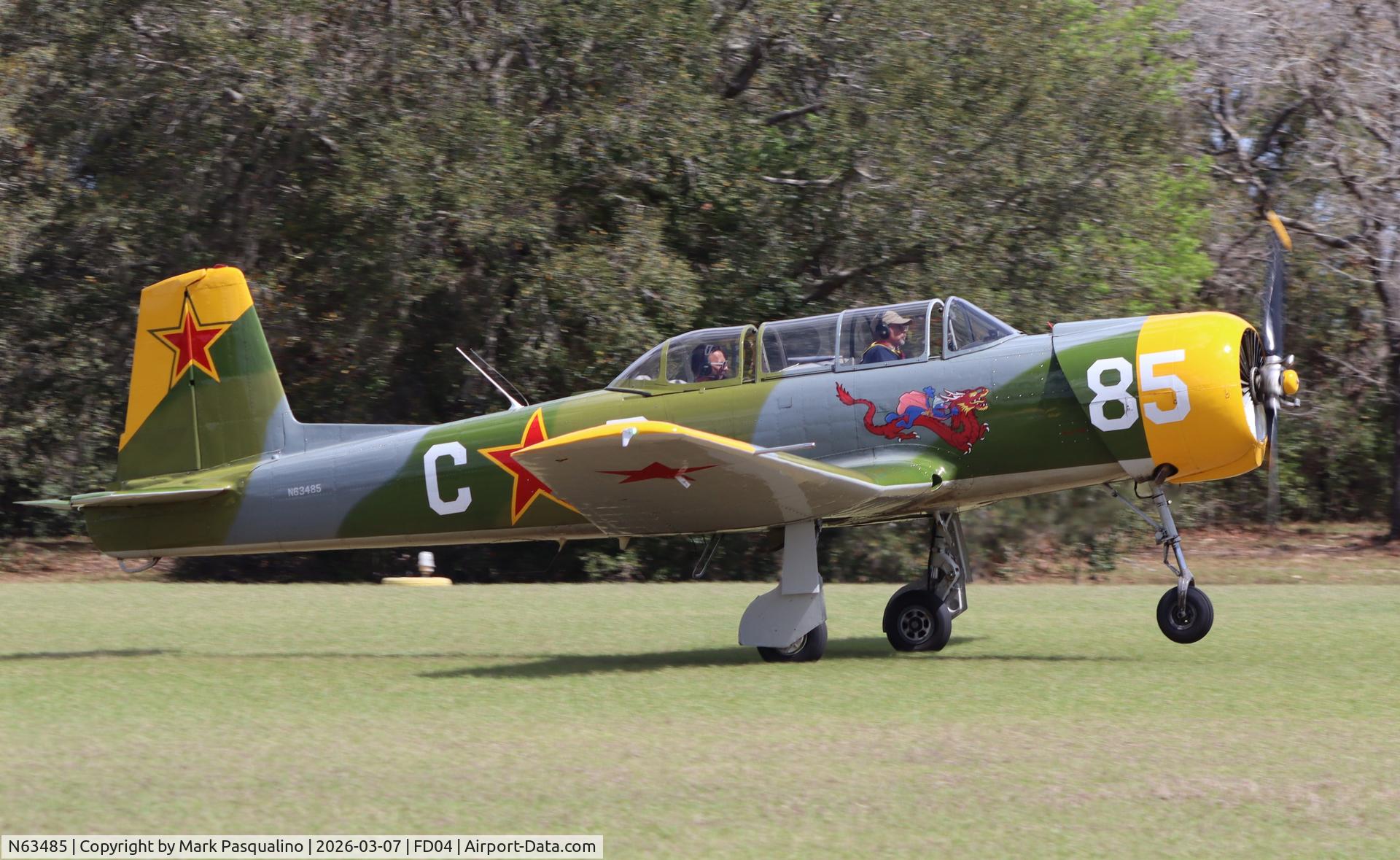 N63485, 1978 Nanchang CJ-6A C/N 3832011, Nanchang CJ-6A