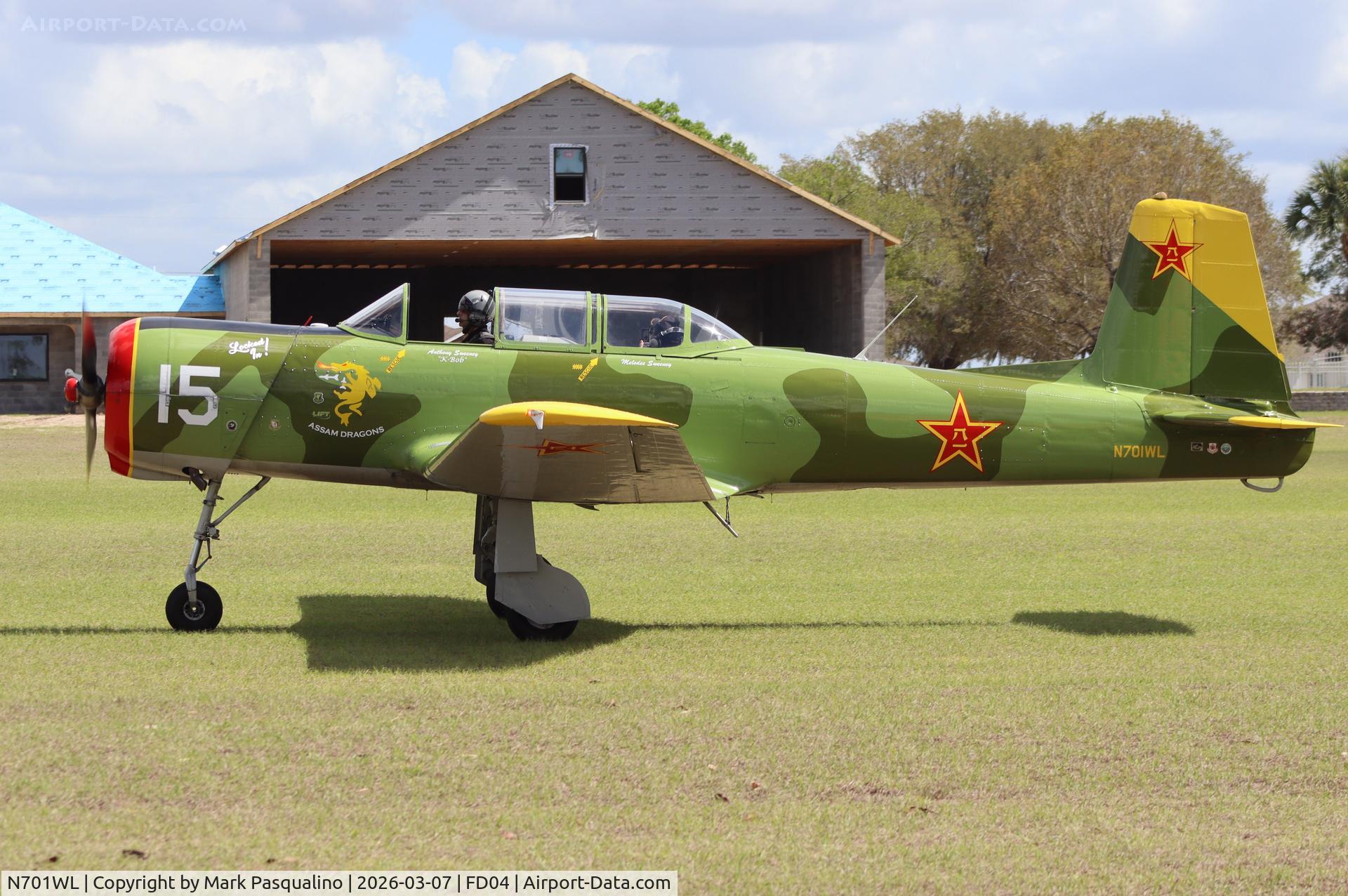 N701WL, 1975 Nanchang CJ-6 C/N 3051215, Nanchang CJ-6