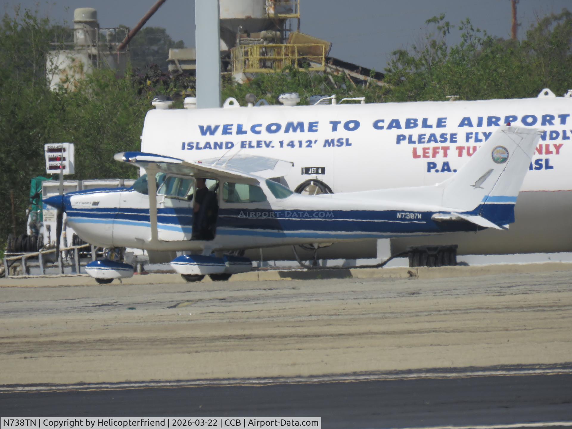 N738TN, 1978 Cessna 172N C/N 17270226, Fueled and ready to go